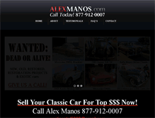 Tablet Screenshot of alexmanos.com
